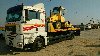 Transport traktorów opryskiwaczy przyczep Wielkopolska  Zdjęcie