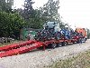Transport Niskopodwoziowy Maszyn Budowlanych Rolniczych Niskopodwoz Zdjęcie