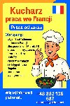 Kucharz praca we Francji Zdjęcie
